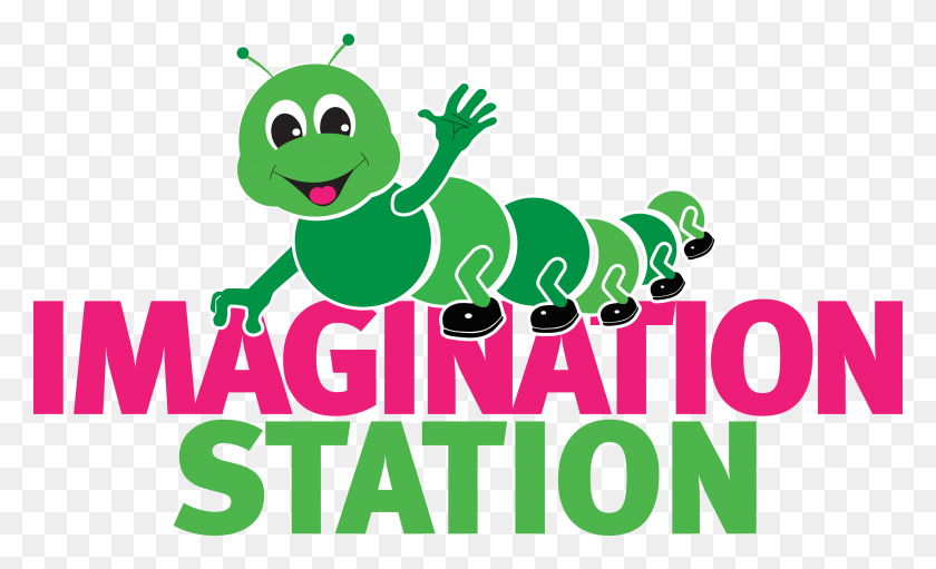 2999x1737 Logo Imagination Station, Text, Label, Graphics HD PNG Download