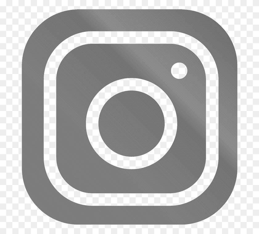 700x699 Descargar Png Logotipo De Instagram Logotipo De Hitam Putih Logotipo De Instagram 2019, Etiqueta, Texto, Cinta Hd Png