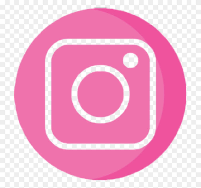 719x725 Logo Instagram Rosa Instagram Icon Pink, Label, Text, Electronics HD PNG Download