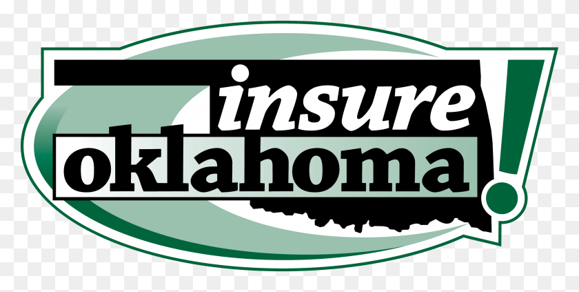 2252x1050 Логотип Insure Oklahoma, Этикетка, Текст, Наклейка, Hd Png Скачать