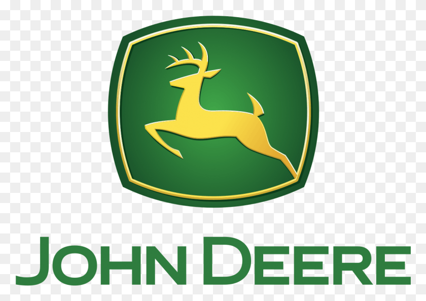 1174x803 Logo John Deere John Deere Logo Transparent, Armor, Shield, Animal HD PNG Download