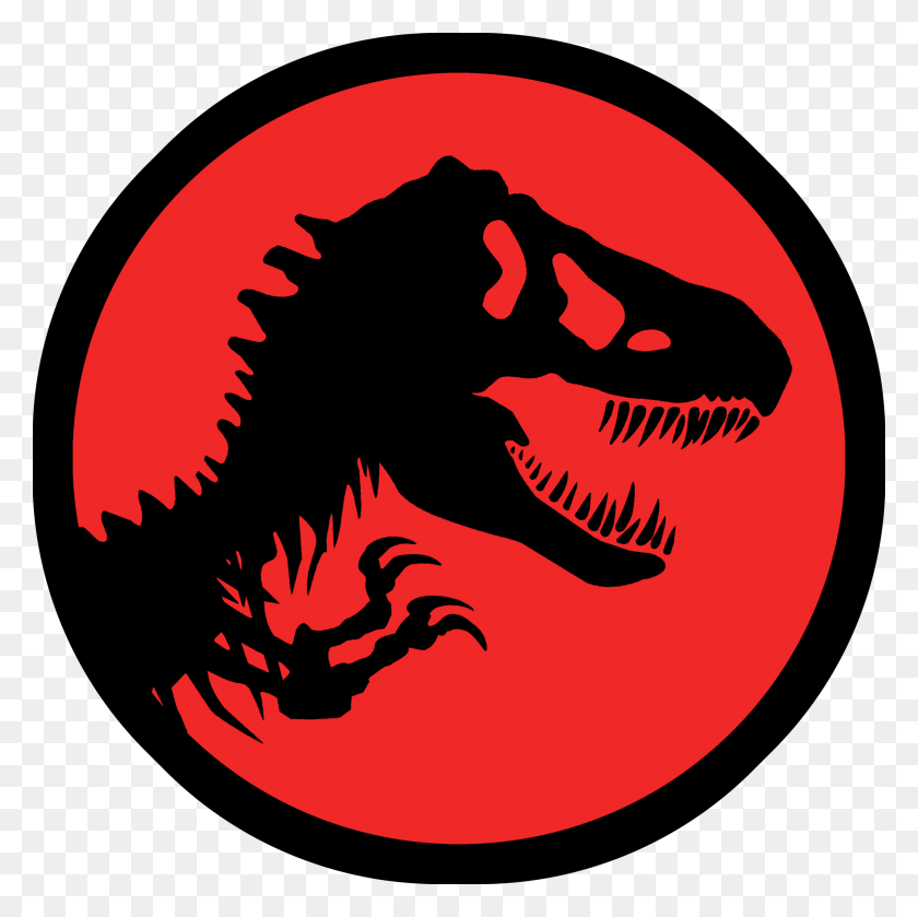 2541x2540 Descargar Png Jurassic Park Jurassic Park T Rex Logo, Poster, Publicidad, Etiqueta Hd Png