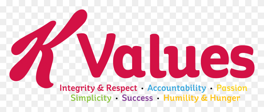 1490x566 Logo Kellogg K Values, Word, Text, Label HD PNG Download