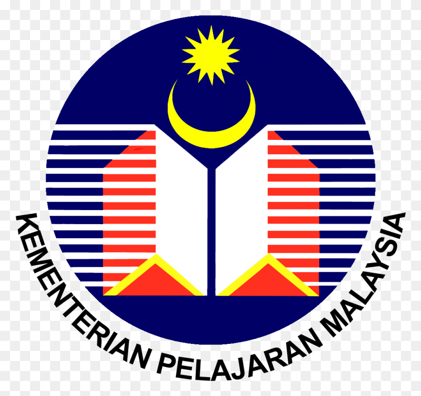 1001x938 Logo Kementerian Pelajaran Malaysia 2013 Kementerian Pelajaran Malaysia, Symbol, Trademark, Star Symbol HD PNG Download