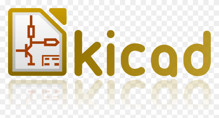 801x403 Logo Kicad, Number, Symbol, Text HD PNG Download