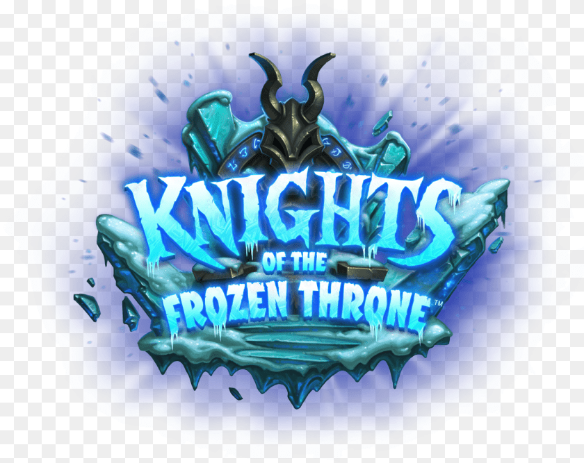 1179x936 Logo Knights Of The Frozen Throne Artist Blizzard Entertainment Knights Of The Frozen Throne Logo, Emblem, Symbol Clipart PNG