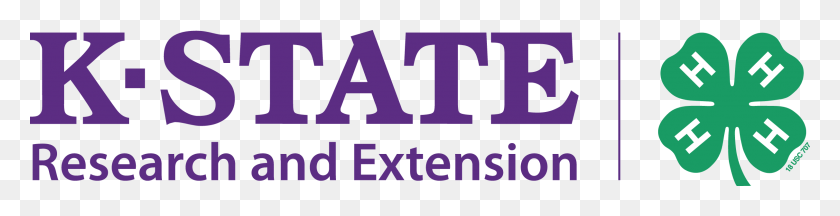2424x487 Logo Ksu Research And Extension 4 H, Text, Word, Alphabet HD PNG Download