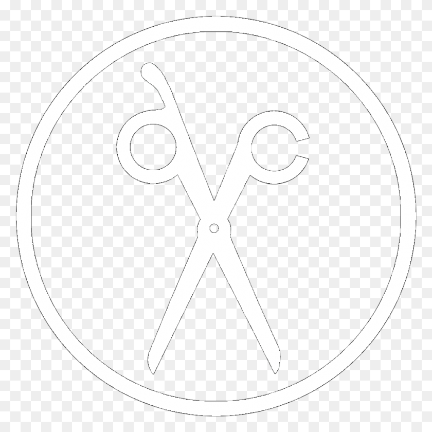 921x921 Logo Light Drawing, Symbol, Trademark, Scissors HD PNG Download