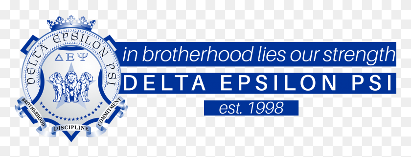 2499x842 Logo Logo Logo Logo Logo Delta Epsilon Psi Crest, Text, Alphabet, Symbol HD PNG Download