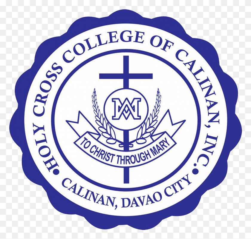870x827 Logo Logo Logo Logo Logo Holycross College Of Calinan, Symbol, Trademark, Badge HD PNG Download