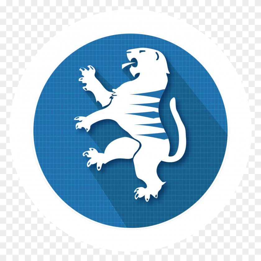 2601x2601 Логотип Логотип Тигр Логотип Синий, Птица, Животное, Символ Hd Png Скачать