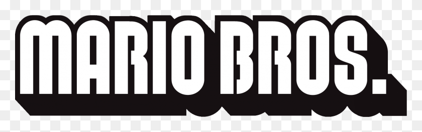 1828x476 Logo Mario Bros Mario Bros Nombre, Número, Símbolo, Texto Hd Png