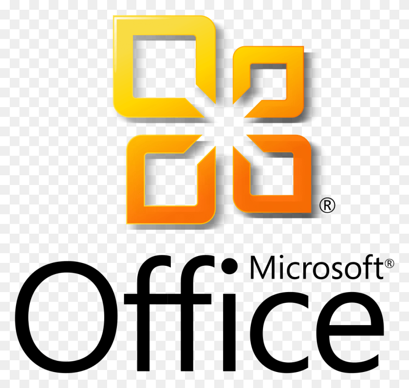 1055x997 Logo Microsoft Office Clipart Logo De Microsoft Office 2010, Symbol, Text, Number HD PNG Download