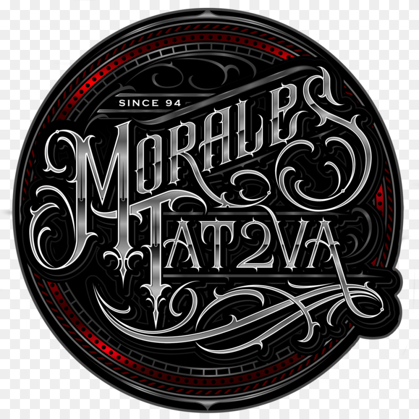 1000x1000 Logo Morales Calligraphy, Text, Handwriting Sticker PNG