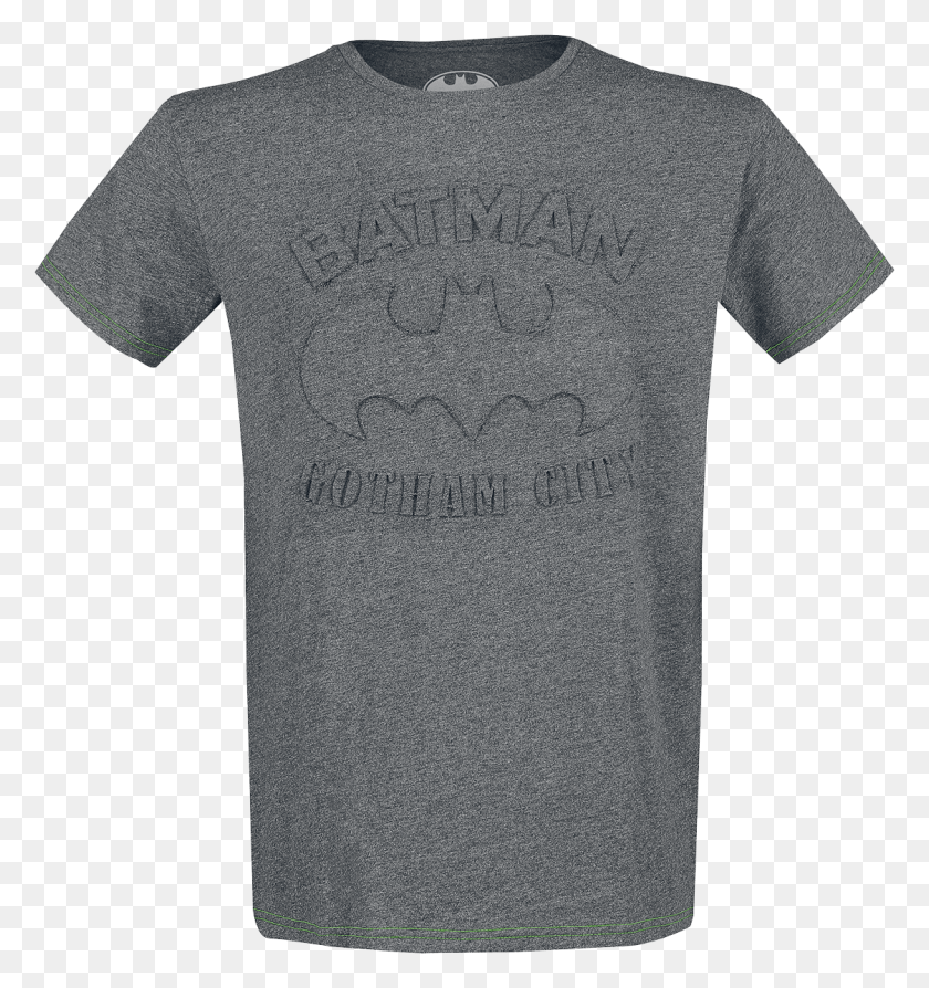 1122x1200 Logo Mottled Grey T Shirt Embroidery 383158 Ojbpnwg Active Shirt, Clothing, Apparel, T-shirt HD PNG Download