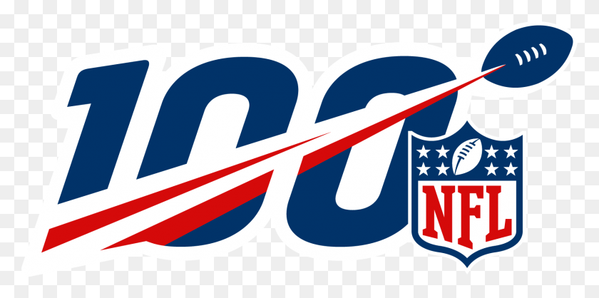 1674x770 Logo Nfl 100th Anniversary Logo, Label, Text, Word HD PNG Download