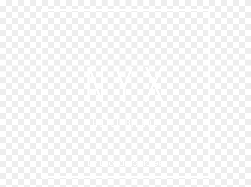 568x568 Логотип Nyx Hotel Bilbao By Lh Прозрачный С Рамкой Логотип Джонса Хопкинса Белый, Текстура, Белая Доска, Текст Hd Png Скачать