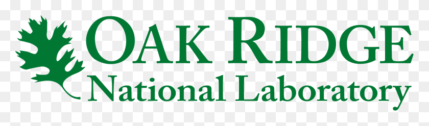 2032x489 Logo Oak Ridge National Lab Logo, Green, Symbol, Sphere HD PNG Download