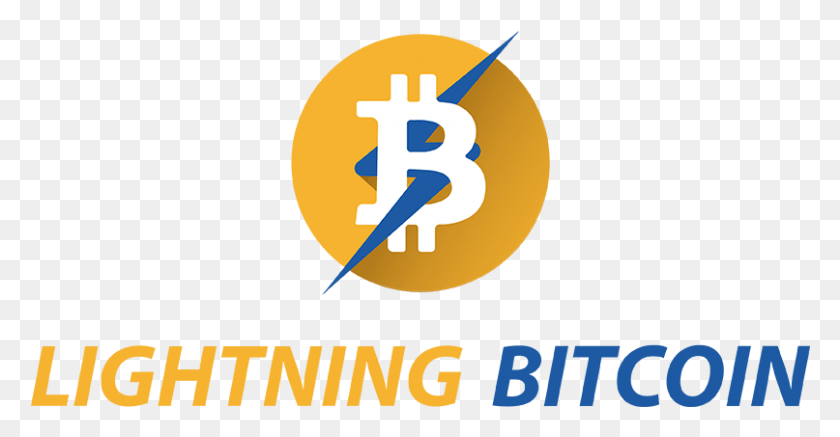 807x391 Logo Of Lightning Bitcoin Bitcoin Lightning Logo, Symbol, Trademark, Text HD PNG Download