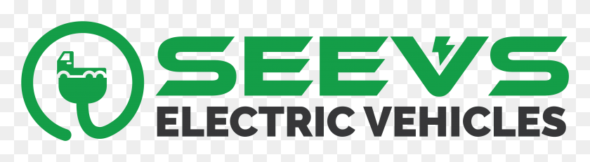 5175x1137 Logo Of Seevs Electric Vehicles Graphic Design, Text, Plant, Symbol HD PNG Download
