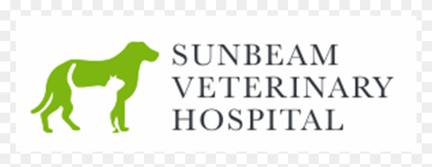 961x328 Logo Of Sunbeam Vets Faithful Friends, Text, Plant, Animal HD PNG Download