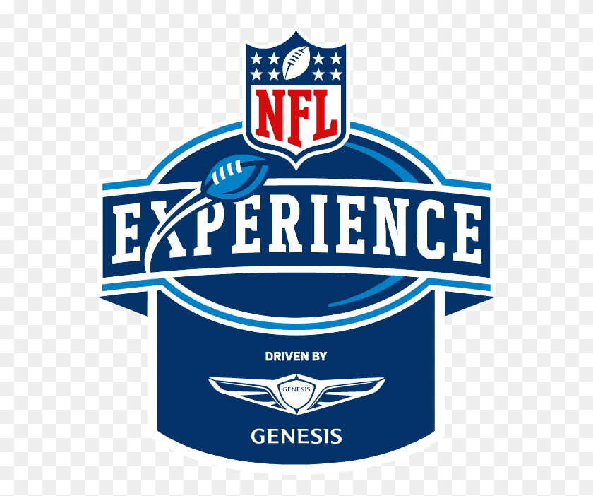 565x642 Logo Of Super Bowl Experience Driven By Genesis, Label, Text, Symbol HD PNG Download