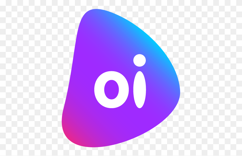 413x481 Descargar Png Logo Operadora Oi Oi Logo Roxo, Texto, Símbolo, Marca Registrada Hd Png