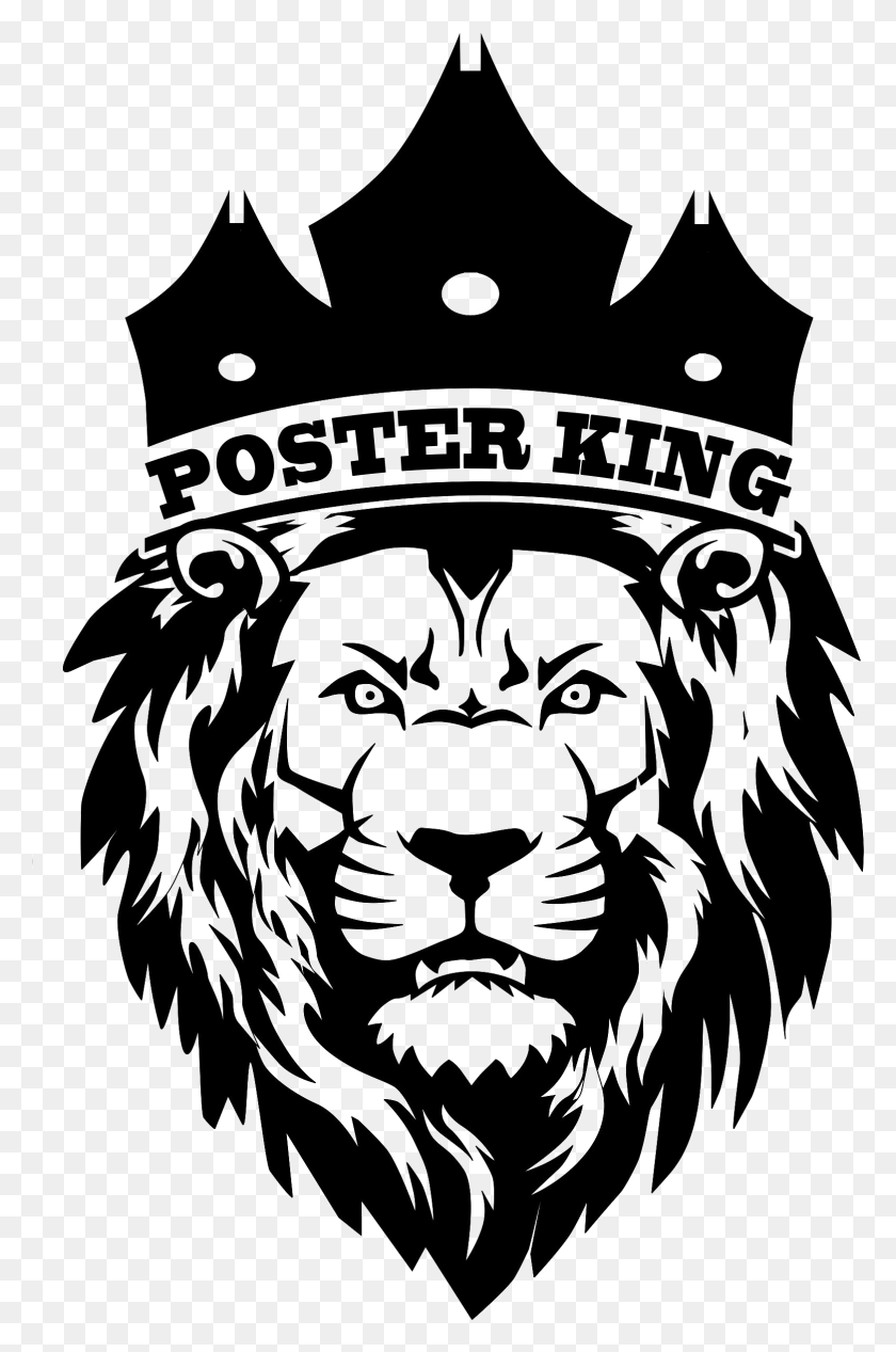 1563x2420 Logo De La Organización Camiseta One King Lion Logo, Patrón Hd Png