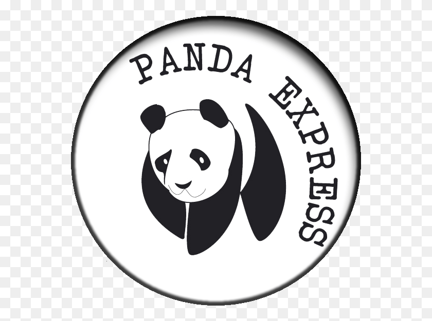 565x565 Логотип Panda Expresspanda Express Logo Panda Transport, Этикетка, Текст, Символ Hd Png Скачать