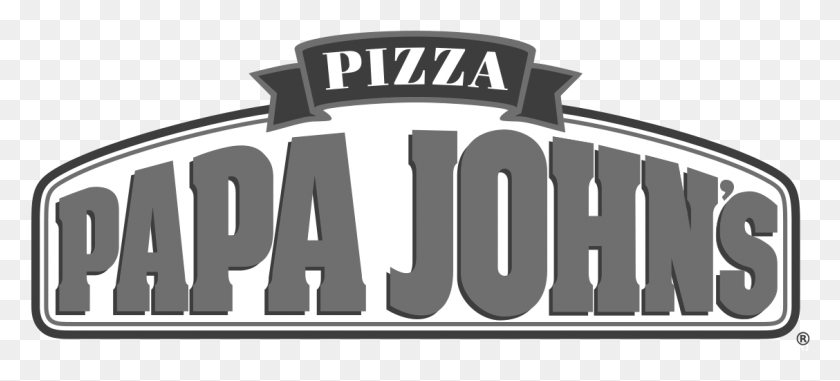 1128x465 Descargar Png Logotipo Papa Johns Pizza, Símbolo, Marca Registrada, Texto Hd Png