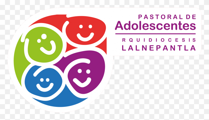 1386x755 Logo Pastoral Adolescentes Diseño Gráfico, Etiqueta, Texto, Símbolo Hd Png