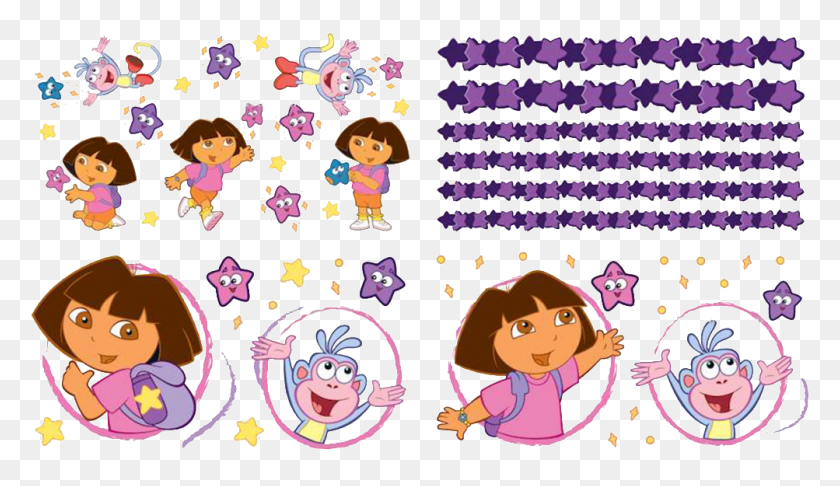 1003x548 Логотип Personalisado De Dora La Exploradora Dora Исследователь, Графика, Фиолетовый Hd Png Скачать
