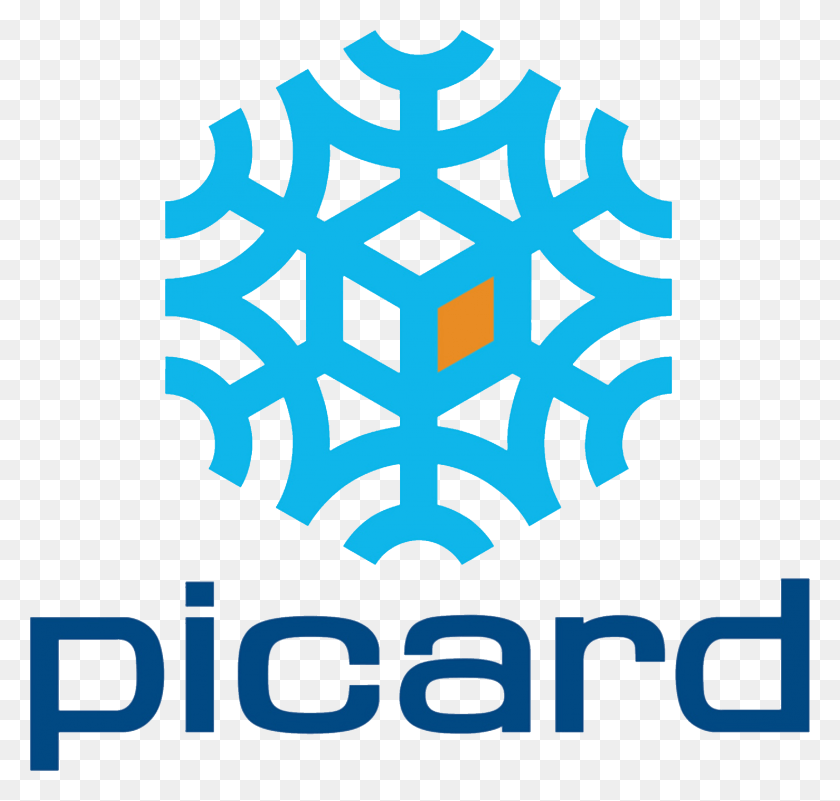 2182x2075 Logo Picard Surgels Picard Foods, Snowflake, Symbol, Trademark HD PNG Download