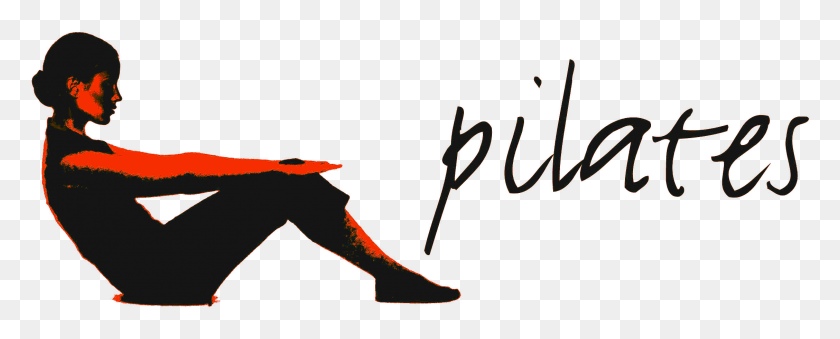 2256x808 Logo Pilates Pilates Logo, Text, Person, Human HD PNG Download