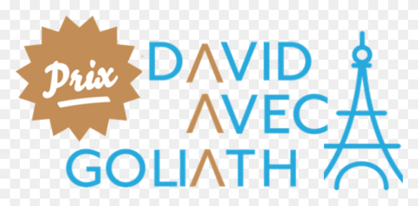 946x431 Logo Prix Dag Prix David Avec Goliath, Word, Alphabet, Text HD PNG Download
