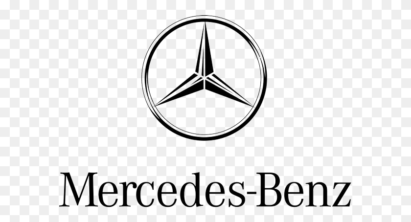 599x394 Logo Product Design Trademark Mercedesbenz Mercedes Benz, Symbol, Text, Star Symbol HD PNG Download