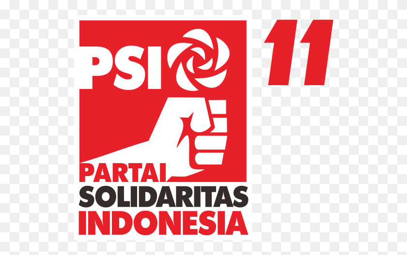 537x467 Descargar Png Logotipo Psi Partai Solidaritas Indonesia, Texto, Alfabeto, Publicidad Hd Png