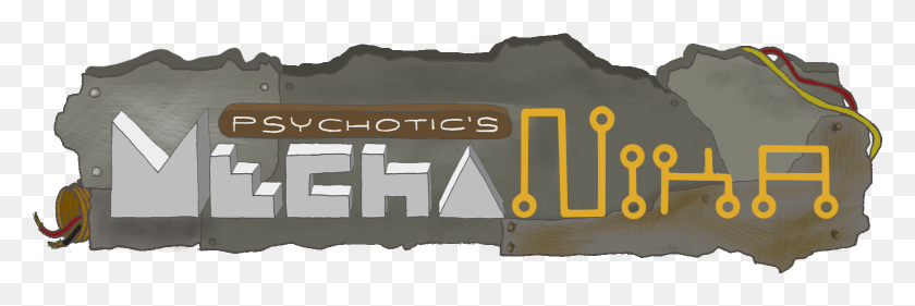 1557x442 Logo Psychotics Mechanika Logo, Text, Vehicle, Transportation HD PNG Download