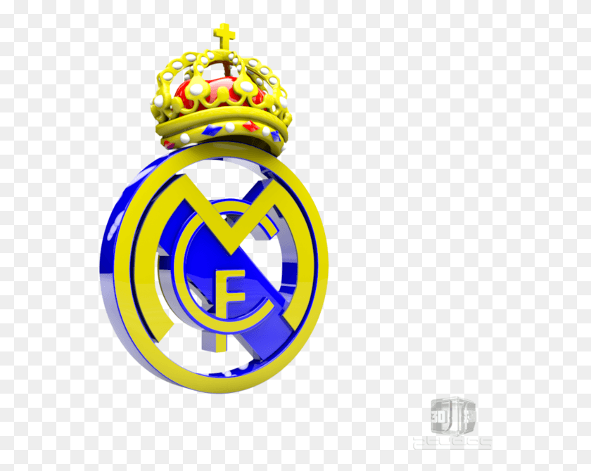 562x610 Descargar Png / Logotipo Del Real Madrid Hd Png