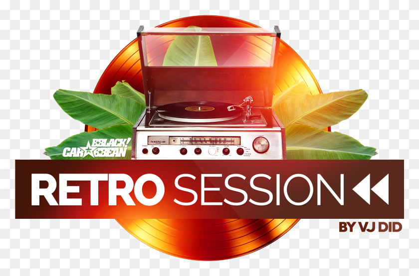 1989x1264 Logo Retro Session Bblack Caribbean HD PNG Download