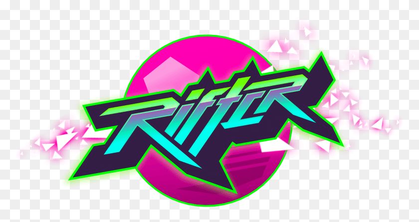 1483x732 Logo Rifter Game, Graphics, Purple HD PNG Download
