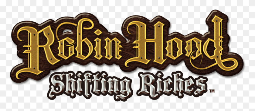 948x375 Descargar Png Logotipo Robinhood Miniatura Robin Hood Shifting Riches, Alfabeto, Texto, Word Hd Png
