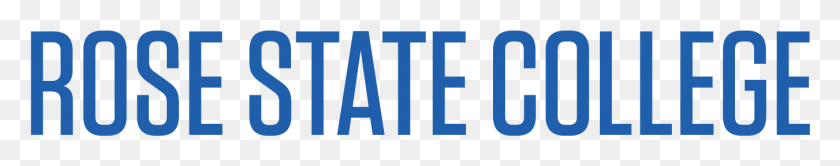 1351x185 Logo Rose State College Logo, Word, Text, Alphabet HD PNG Download