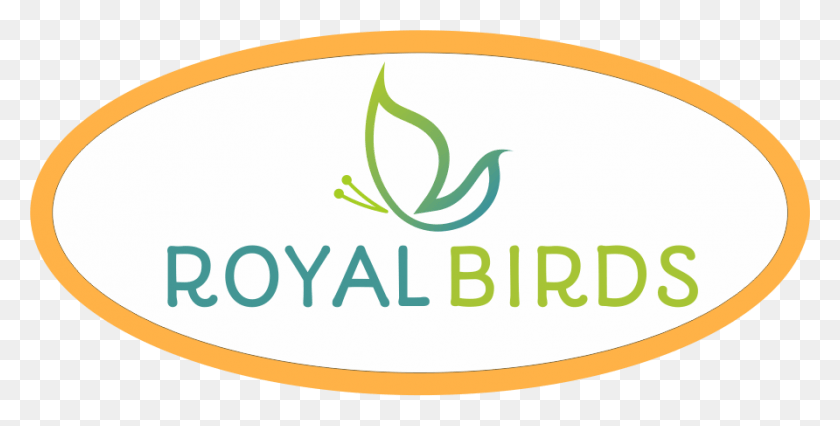 892x419 Логотип Royal Birds Export Круг Экспортера Фруктов И Овощей, Этикетка, Текст, Символ Hd Png Скачать