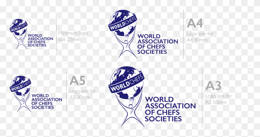 1200x592 Logo Sizing World Association Of Chefs39 Societies, Person, Human, Symbol HD PNG Download