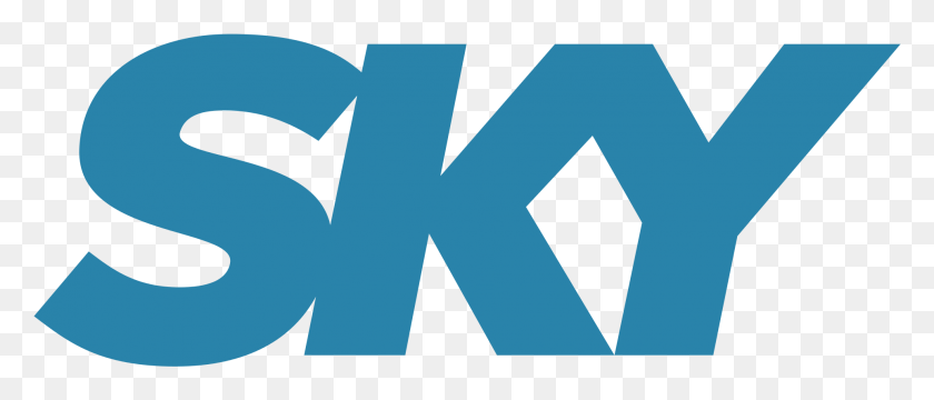 1926x743 Логотип Sky Sky Tv Logo, Символ, Товарный Знак, Текст Hd Png Скачать