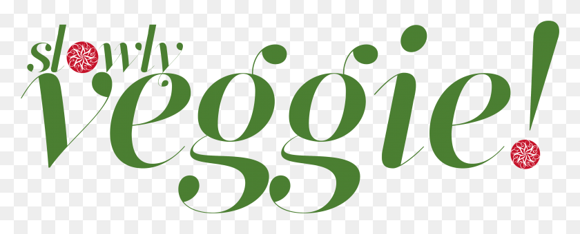 4451x1600 Descargar Png Logo Slowly Veggie Veggie Logotipo, Símbolo, Marca Registrada, Texto Hd Png