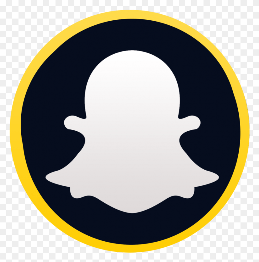 823x832 Logo Snapchat Clipart Library Snapchat Grey Transparent Icon, Symbol, Trademark, Label HD PNG Download