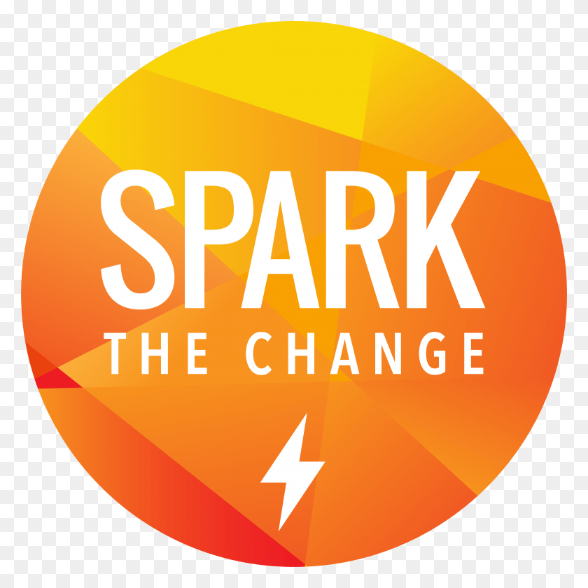 4221x4221 Логотип Spark The Change, Этикетка, Текст, Завод Hd Png Скачать