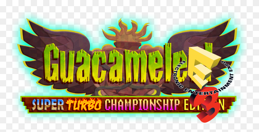 2674x1265 Descargar Png Logo Superturbochampionship Final Aplanado Logotipo De Guacamelee, Texto, Word, World Of Warcraft Hd Png